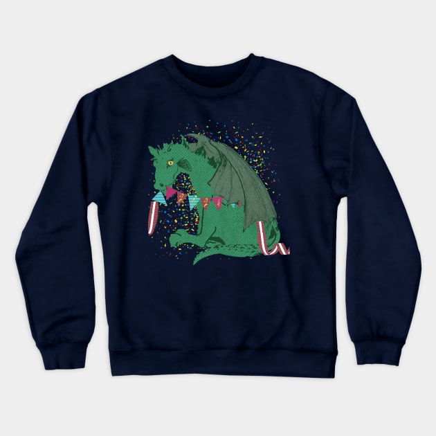 Limited time - 2024 Hand-drawn Wood Dragon 3 Crewneck Sweatshirt by Eejee Art